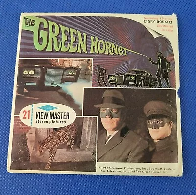 Vintage B488 The Green Hornet Bruce Lee / Kato TV Show View-master Reels Packet • $119