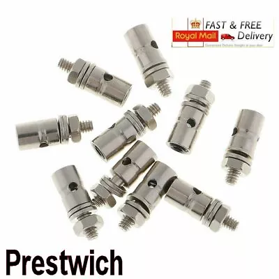 £4.60 • Buy 10 X PUSHROD LINKAGE SERVO CONNECTORS 1.5 - 2.1mm   Rc Boat Heli Car Aircraft