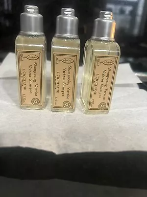 L'Occitane Verveine Verbena Shampoo 1.7 Fl Oz New  Set Of 3  For $ 12 • $12
