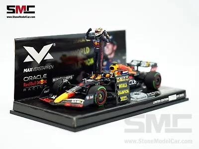 Red Bull F1 RB18 Max Verstappen Japan 2022 World Champion 1:43 MINICHAMPS Figure • $169