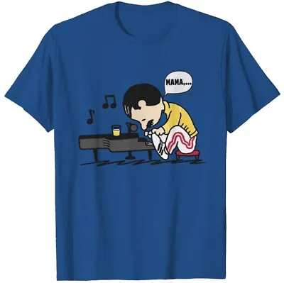 Mama Playing Piano Freddie Mercury T Shirt Singer T Shirt Men Women Unisex Tshir • $13.99