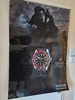 £10 • Buy Tudor Black Bay Watch Poster Shop Art/Advertisment