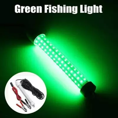 12v Waterproof DELUX LED GREEN UNDERWATER SUBMERSIBLE NIGHT FISHING LIGHT US • $14.88