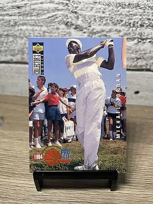 1994 Upper Deck Michael Jordan #204 Collector's Choice Profiles Golf. The Goat. • $1.89