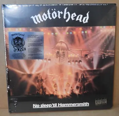 MOTORHEAD  No Sleep'til Hammersmith  2021 (SANCTUARY/BMG) DELUXE 3LP BOX SET NEW • $69.99