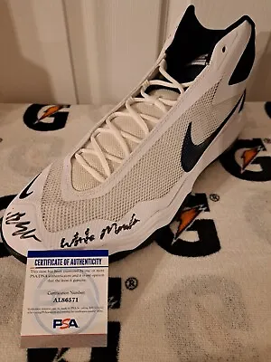 Brian Scalabrine Signed Nike Air Max Audacity Shoe White Mamba Celtics Psa Dna • $399.97