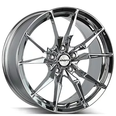 18x8  Shift Wheels Blade Chrome Rims • $1007