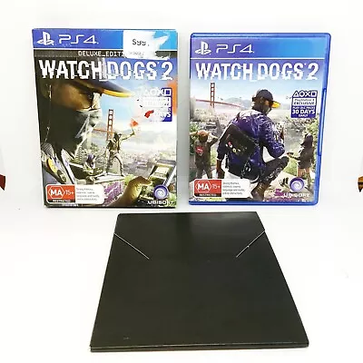 Watch Dogs 2 Deluxe Edition - Playstation 4 - Ps4 - Free Shipping Included! • $20.41