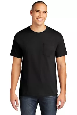 Pack Of 3 Gildan 5300 Mens Short Sleeve Heavy Cotton Stylish Pocket T-Shirt • $23.48