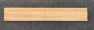 New WESTCOTT Acme YARDSTICK Meterstick RULER Vintage Wood LOT Of 6 • $19.99
