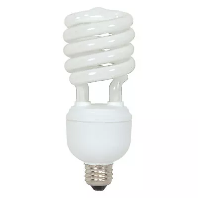 Satco S7332 Compact Fluorescent Spiral 32W 120V T4 Medium E26 4100K Cool White • $11.18