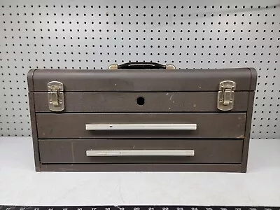 Vintage Kennedy 220 2-Drawer Machinist Tool Box Chest 220-848391 • $99.99