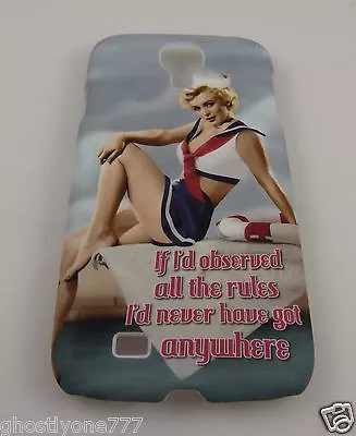 Fits Samsung Galaxy S 4 Phone Case Back Cover Marilyn Monroe Sailor Outfit • $11.99