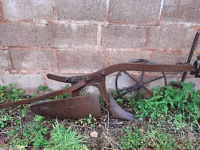 £95 • Buy Vintage Iron Horse Plough - Ideal For Garden Feature Or Display 