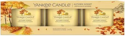 Yankee Candle 3x37g Filled Votive Candle Great For Gift Multiple Scents ! • £9.49