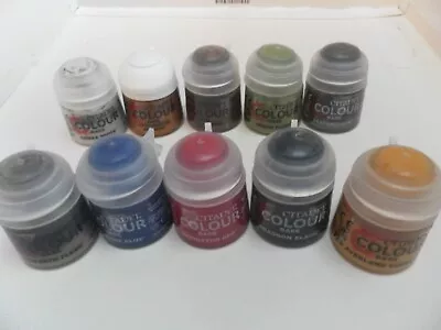 New Citadel Paints Job Lot Set Of 10 - Sealed & Unopened Warhammer Etc FREEPOST • £21.99