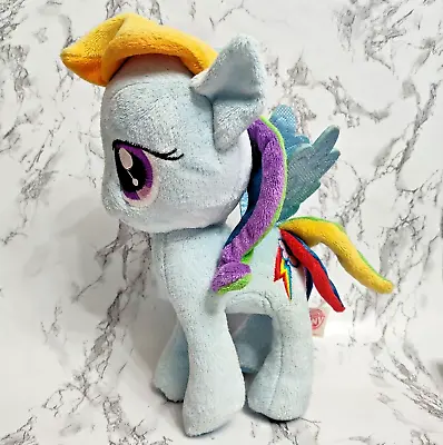 Rainbow Dash My Little Pony MLP Blue Plush Pegasus Wings 2013 Aurora Hasbro 10  • $9.63