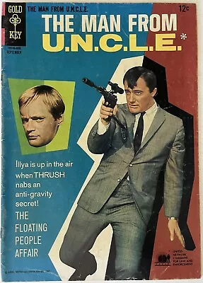 Man From U.N.C.L.E. The #8 (Sept 1966) Gold Key Comics FN- Mid Grade UNCLE • $15