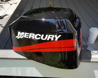 Mercury Outboard Decals 115 - 250 HP  Set  Mercury Outboard  Marine Vinyl • $66.99