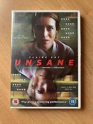 Unsane - Dvd (2018) Claire Foy - Joshua Leonard - Psychological Thriller ⭐️NEW⭐️ • £2.49