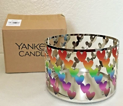 $24.50 • Buy Yankee Candle ~ “Pride  ~ 3-Wick Candle Holder ~ #1741914  ~  New