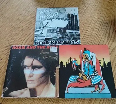 3 X Punk/New Wave Vinyl 7  Singles. Killing Joke - Dead Kennedys - Adam Ant • £12.99