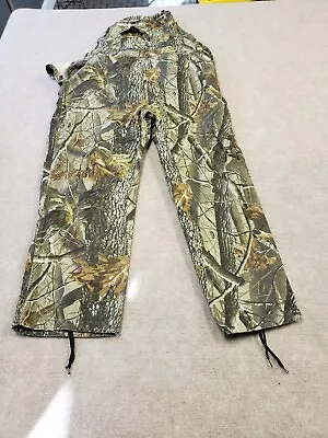 Remington Mens Size XL 46/48 Green Bib Camo Hunting Overall  • $28.88