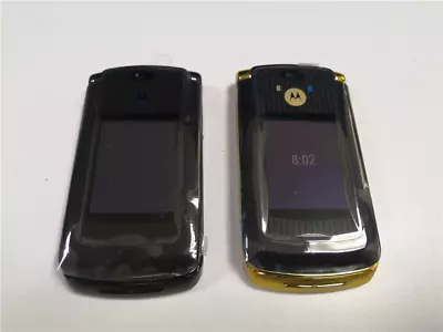 Luxury Motorola RAZR2 V8 2MP MP3 Bluetooth Flip Mobile Phone GSM 2G Unlocked • $55.80