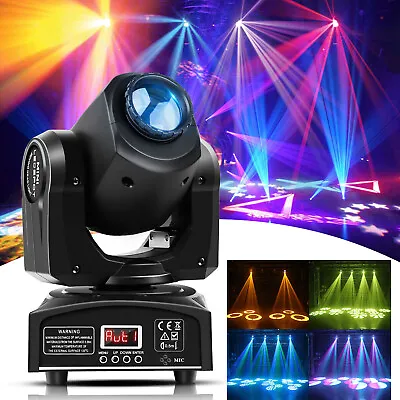 £69.99 • Buy 120W LED Moving Head Stage Lighting Beam DMX Disco Party DJ Light RGBW Club Show