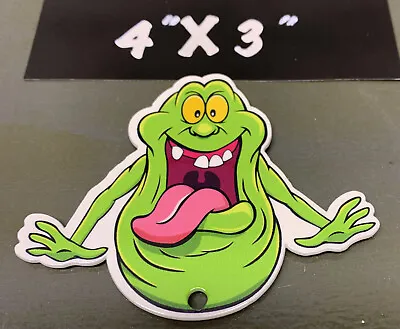 GHOSTBUSTERS GREEN SLIME Thick Metal Magnet Cartoon Comic TV Action Gas Oil Sign • $25