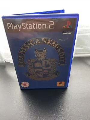 🎮PS2--Canis Canem Edit -- Game *No Manual*  GC • £9.99