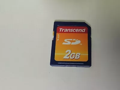 Genuine OEM Original Transcend 2GB SD Memory Card TS2GSDC • $12.19