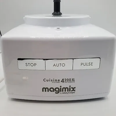 White Magimix Cuisine 4200 XL Food Processor Motor Base Replacement Tested Part • $155