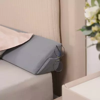 Aurako Full Size Bed Wedge Pillow Headboard Pillow Mattress Wedge Bed Gap Filler • $29.33