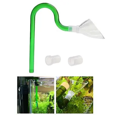 Aquarium Lily Pipe Outflow With Surface Surface Water Tank Filter • £9.28