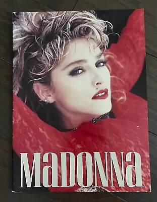 Madonna 1985 Like A Virgin Tour Concert Program - Excellent Condition • $50