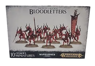 Daemons Of Khorne: Bloodletters Warhammer Age Of Sigmar 40000 Games Workshop • $29.99