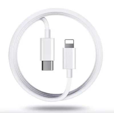 PD USB Type C To IPhone Fast Charger Cable For Apple IPhone 14 13 12 11 Pro Max • £2.10