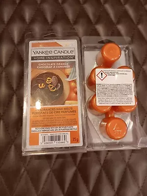 Yankee Candle 2 PACKS Wax Melts  NEW CHOCOLATE ORANGE • £6