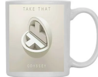 £5 • Buy Take That Odyssey Gary Barlow, Mark Owen, Howard Mug Dishwasher Safe New & Boxed