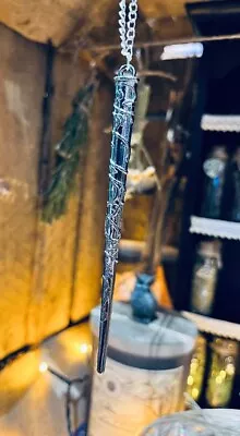 £3.99 • Buy Harry Potter Hermione Voldemort Elder Magic Wand Key Ring Necklace Cosplay 