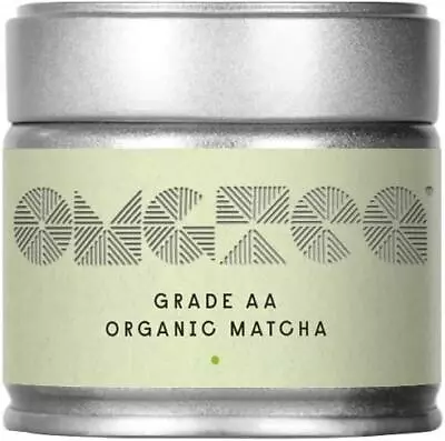 OMGTEA Organic Japanese Matcha Green Tea Powder Ceremonial Grade AA – 30g • £16.99