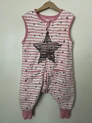 Vaenait Baby Toddler Kids TOG2 Blanket Sleepsack 3T-5T Cotton Star Pink Stripe • $13.78