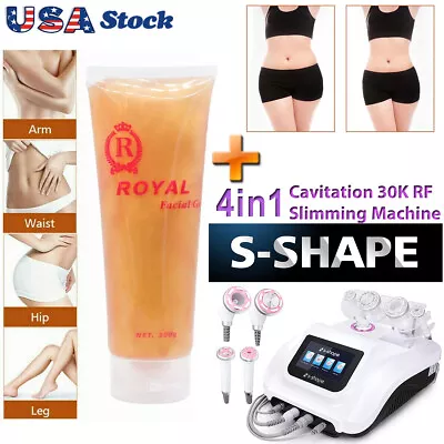 300ml Body Slim Fat Burning Massager Gel For S-SHAPE Cavitation RF 30K Machine • $699