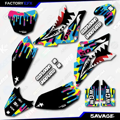 $39.99 • Buy CMYK Savage Racing Graphics Kit Fits 06-23 YAMAHA TTR50 TTR 50 Decal