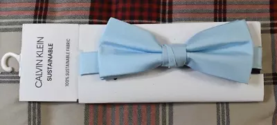 Calvin Klein Men's Pre-Tied Unison Bowtie One Size Color Mint 🪢 • $24.99