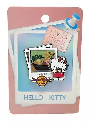 Hard Rock Cafe FUKUOKA Hello Kitty Memory Of Trip Pin LE200 (Closed Cafe) • $9.99