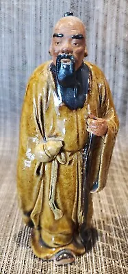 Vintage Chinese Mudman Man Figurine 5 Inch China • $14.95