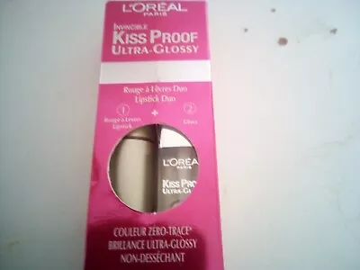 Brand New Rare Loreal Invincible Kiss Proof Lipstick Duo No 313 Pink Sugar • £12.99