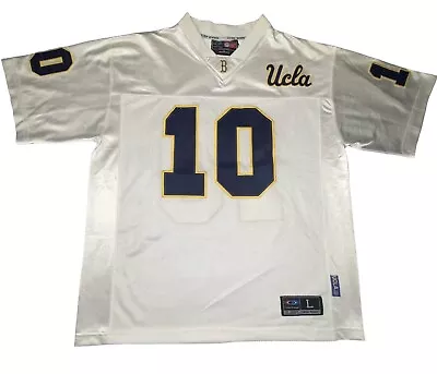 Vintage 90s Y2K UCLA Bruins Football Jersey 10 Large Patch Numbers  • $34.99